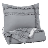 Meghdad 2-Piece Comforter Set Ash-Q426001T