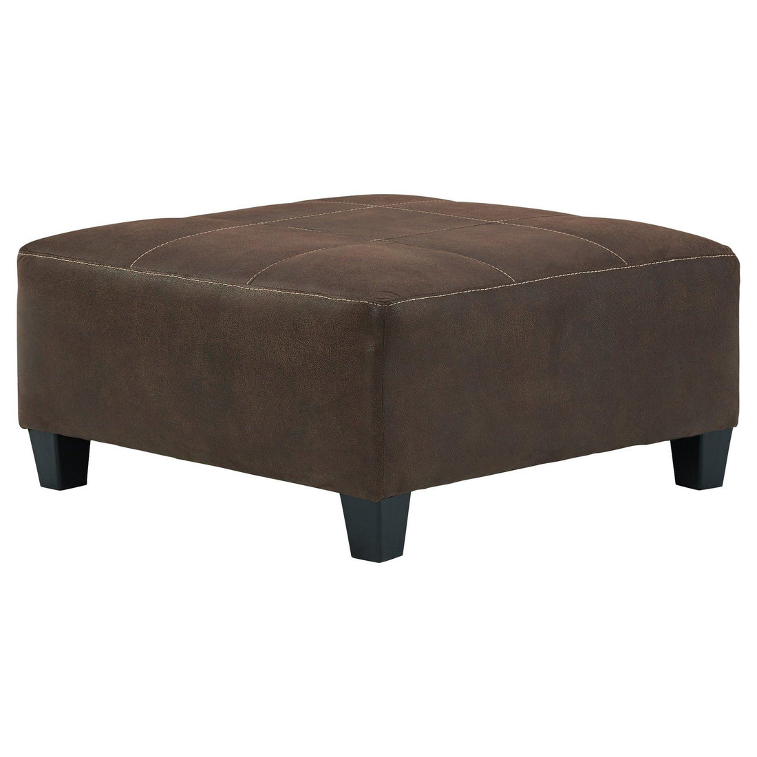 Navi Oversized Accent Ottoman Ash-9400308