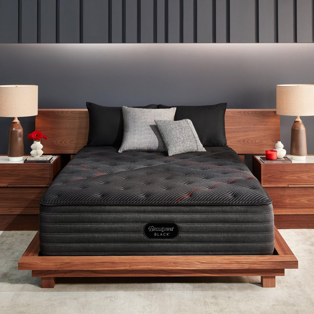 Beautyrest Black® C-Class Plush Pillow Top - Beck&