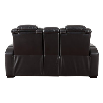 Party Time Power Reclining Loveseat with Console