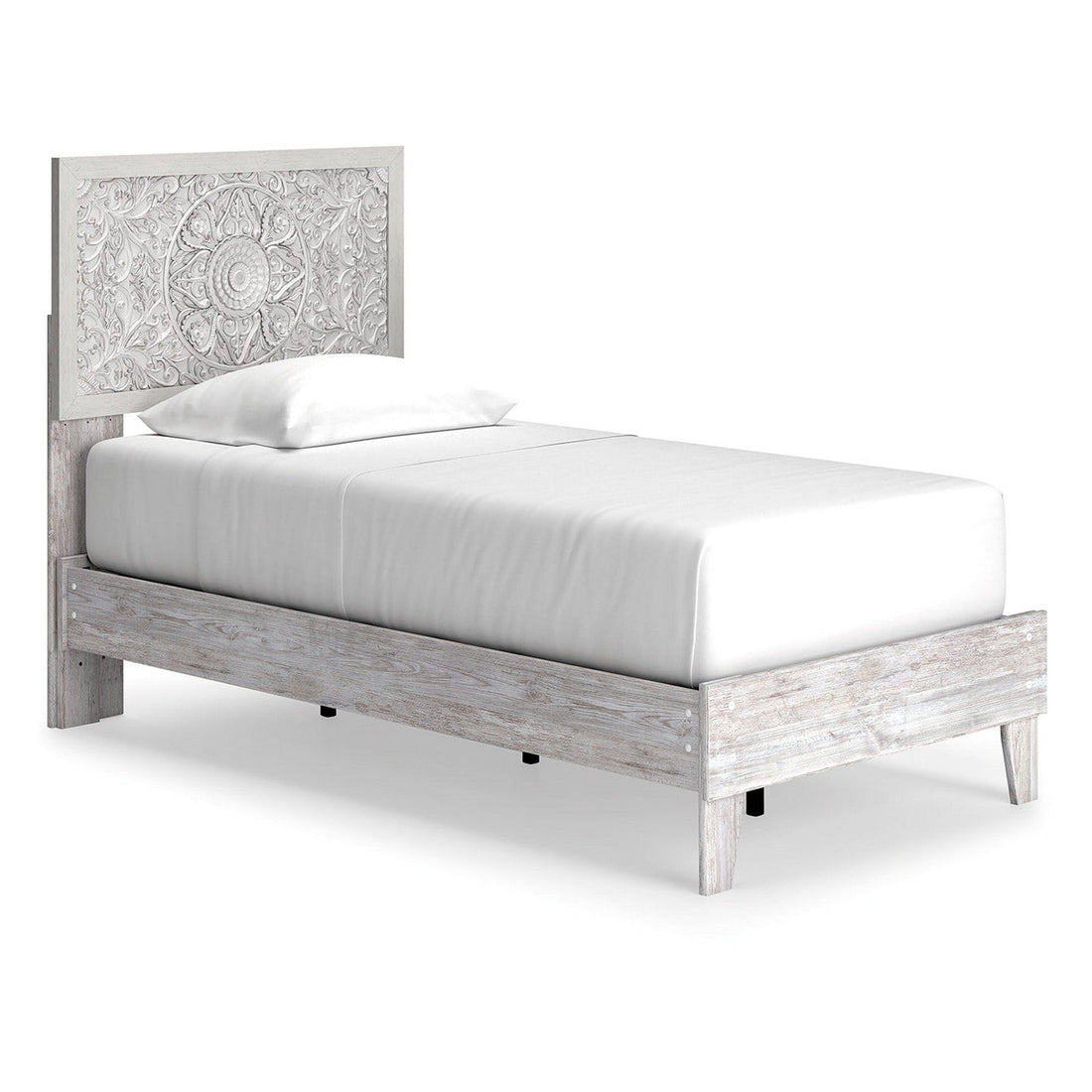 Paxberry Panel Platform Bed Ash-EB1811B3
