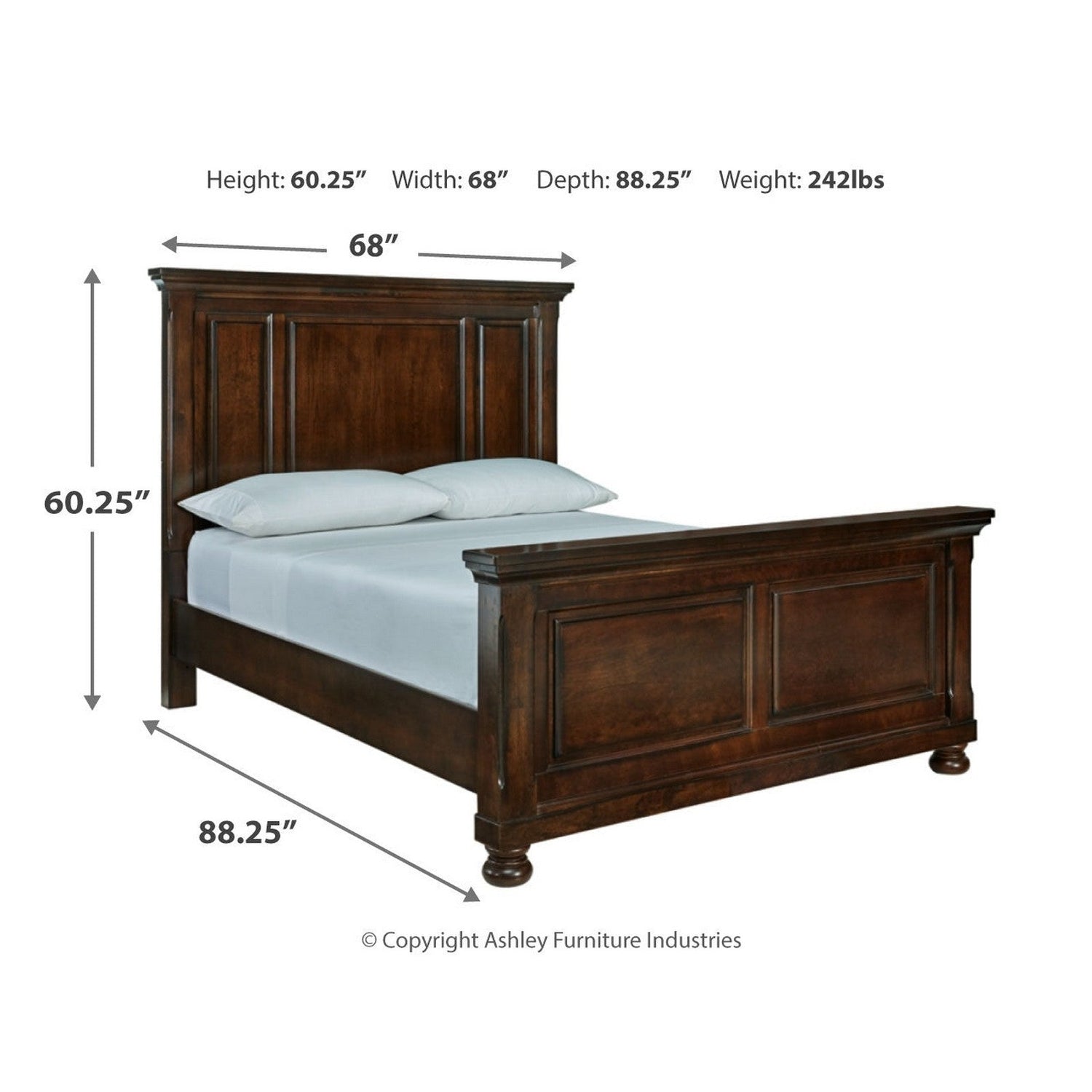 Porter Panel Bed