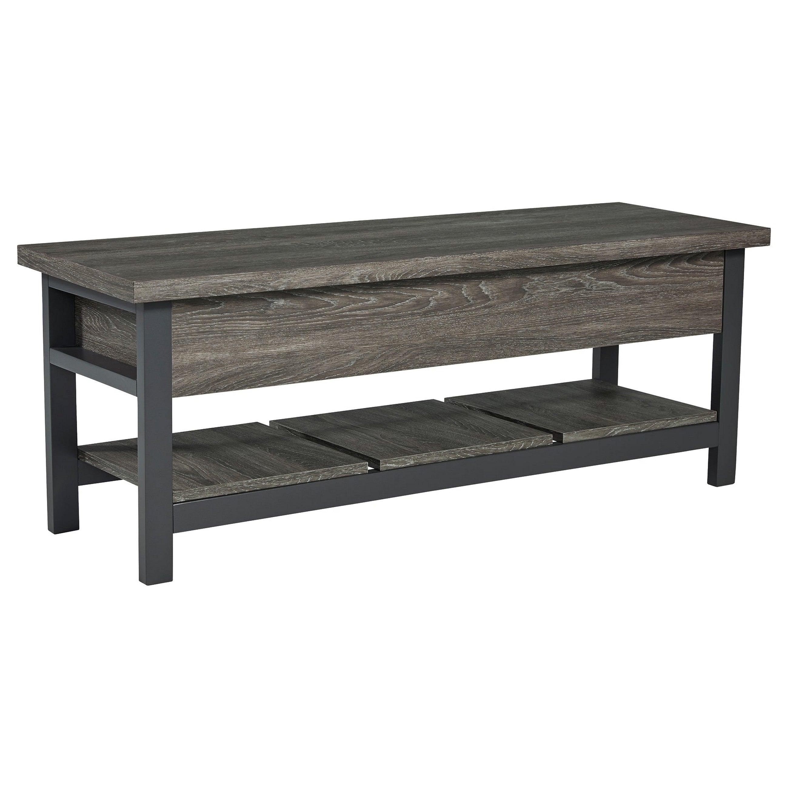 Rhyson Storage Bench Ash-A3000313