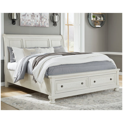 Robbinsdale Sleigh Bed with Storage
