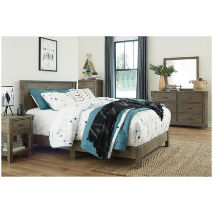 Shamryn Panel Bed