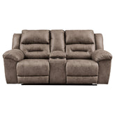 Stoneland Reclining Loveseat with Console
