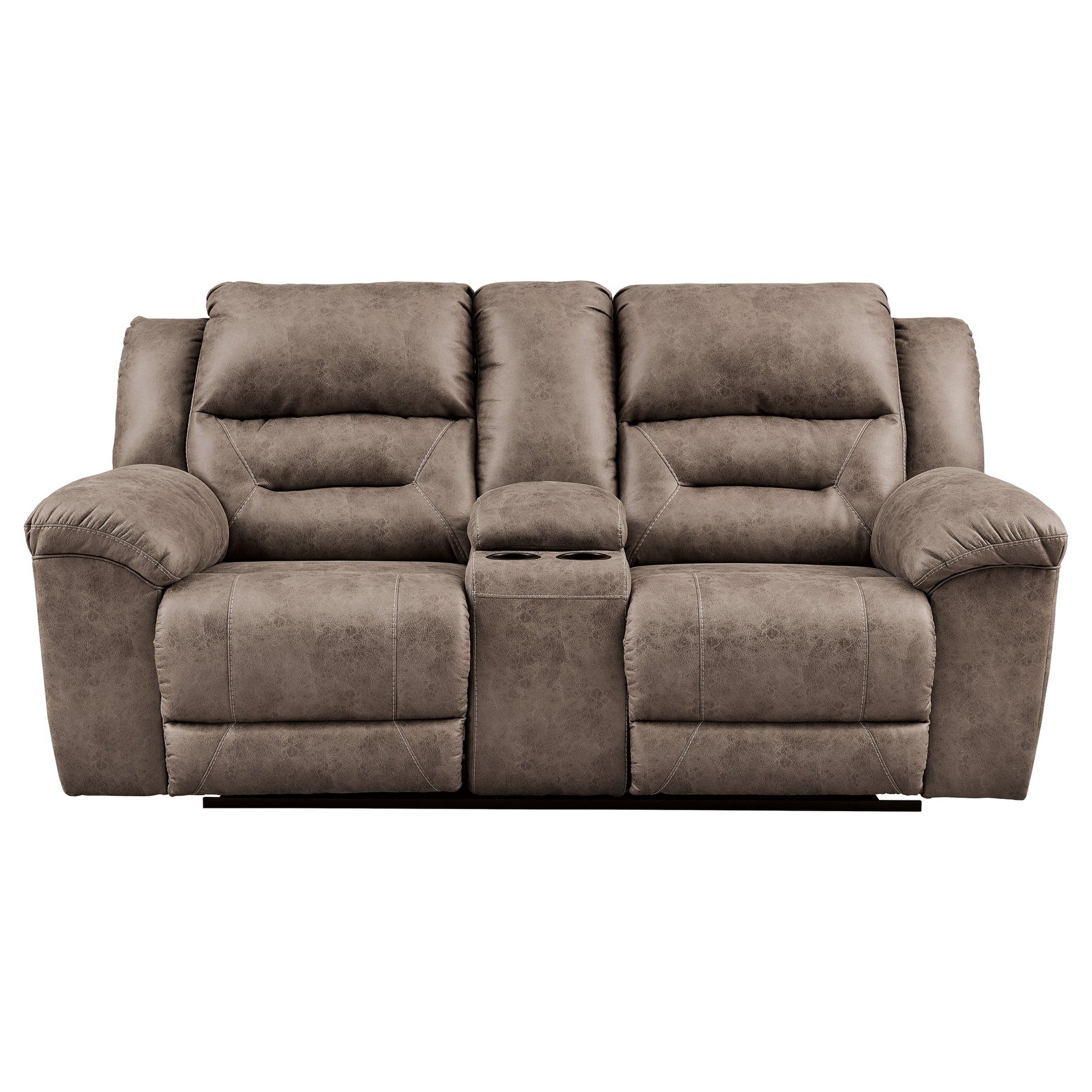 Stoneland Reclining Loveseat with Console