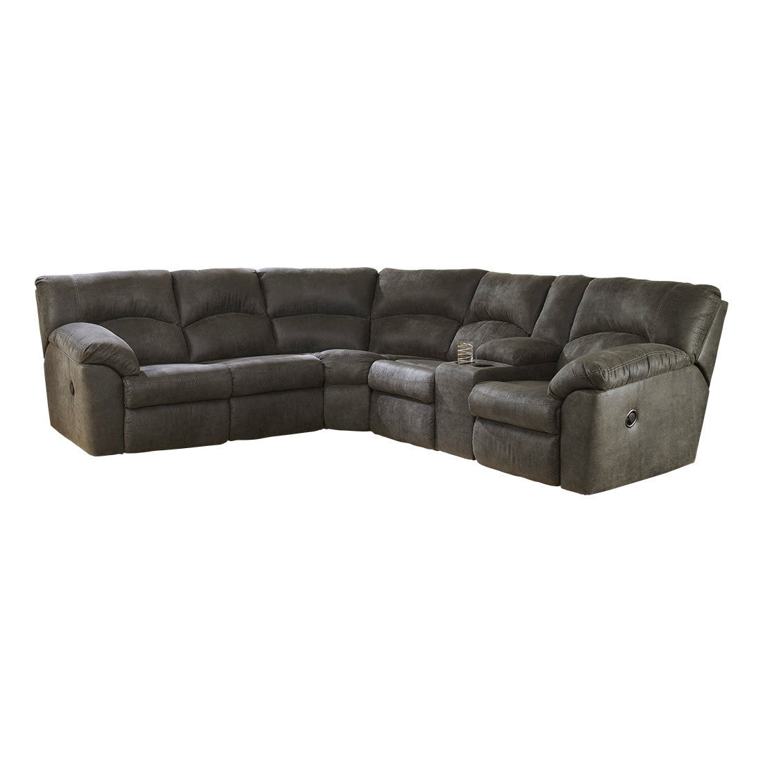 Tambo 2-Piece Reclining Sectional Ash-27801S1