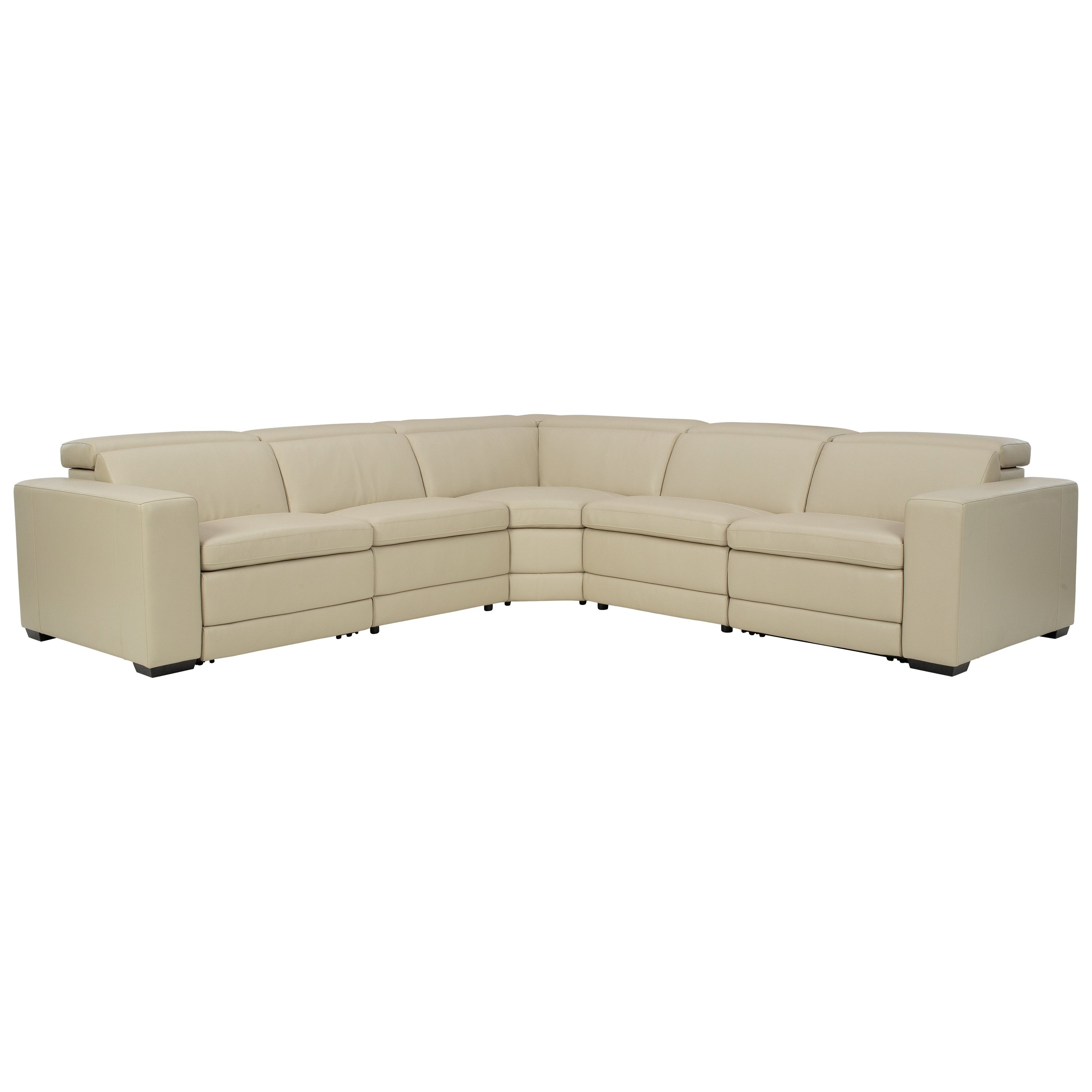 Texline 6-Piece Power Reclining Sectional Ash-U59604S3