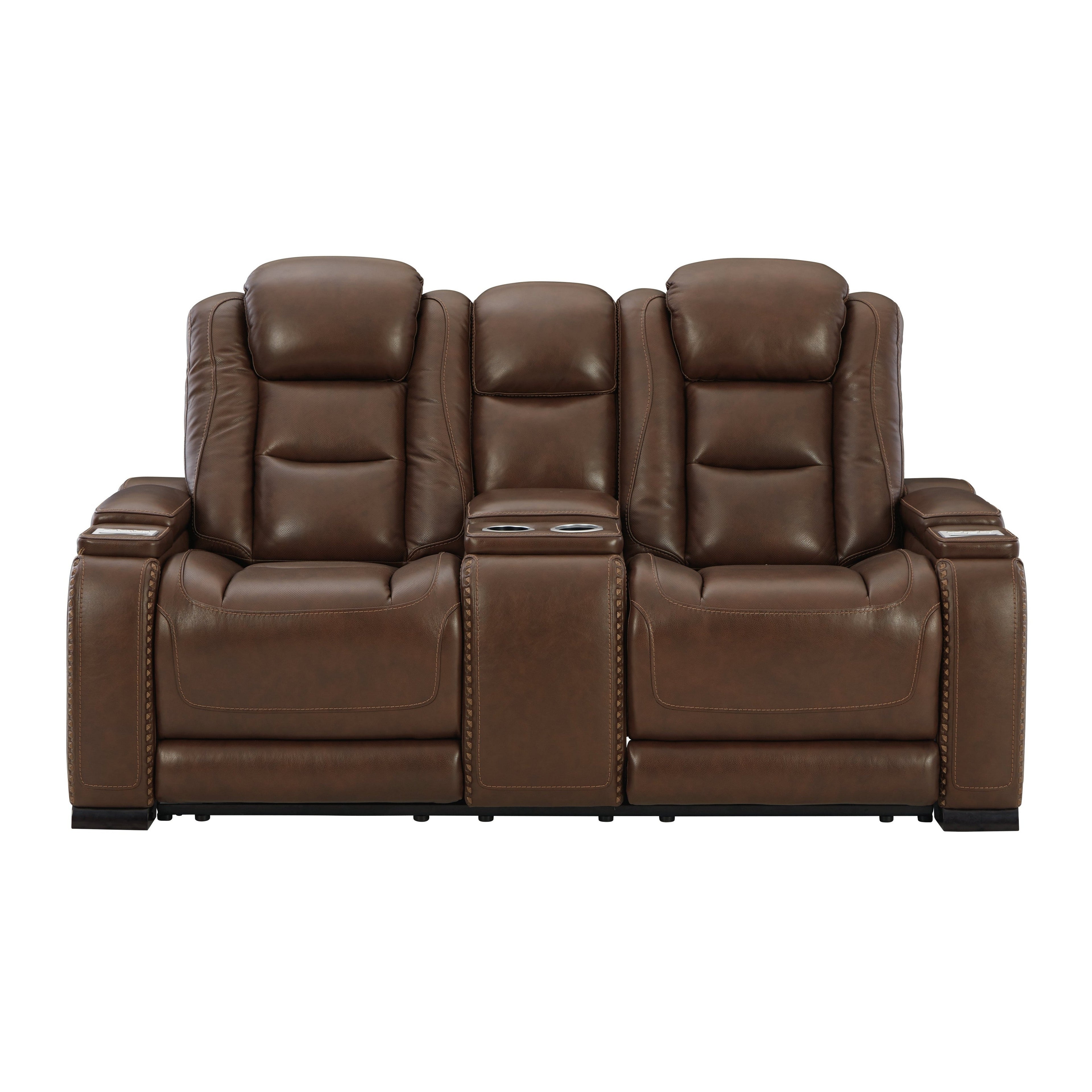 The Man-Den Power Reclining Loveseat with Console