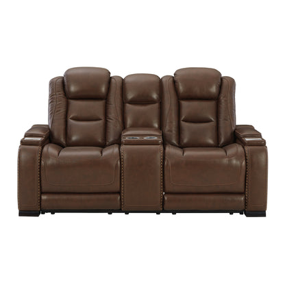 The Man-Den Power Reclining Loveseat with Console