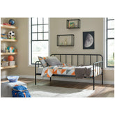 Trentlore Twin Metal Day Bed with Platform