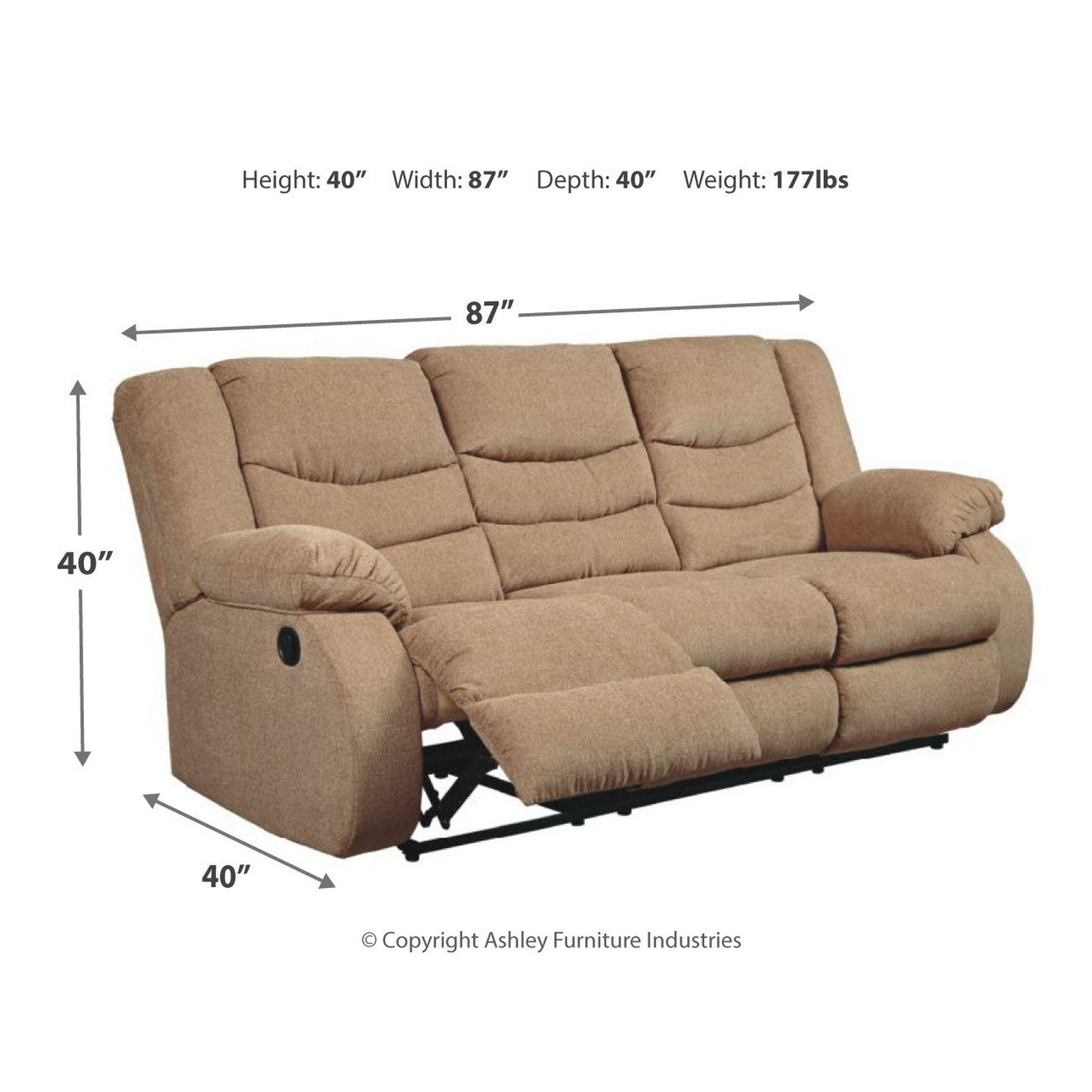 Tulen Reclining Sofa