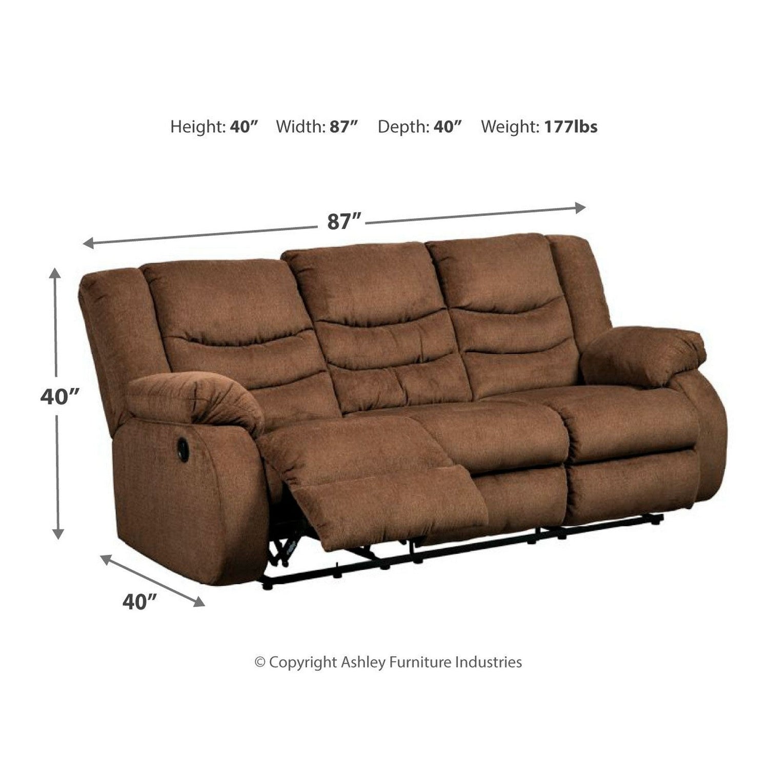 Tulen Reclining Sofa