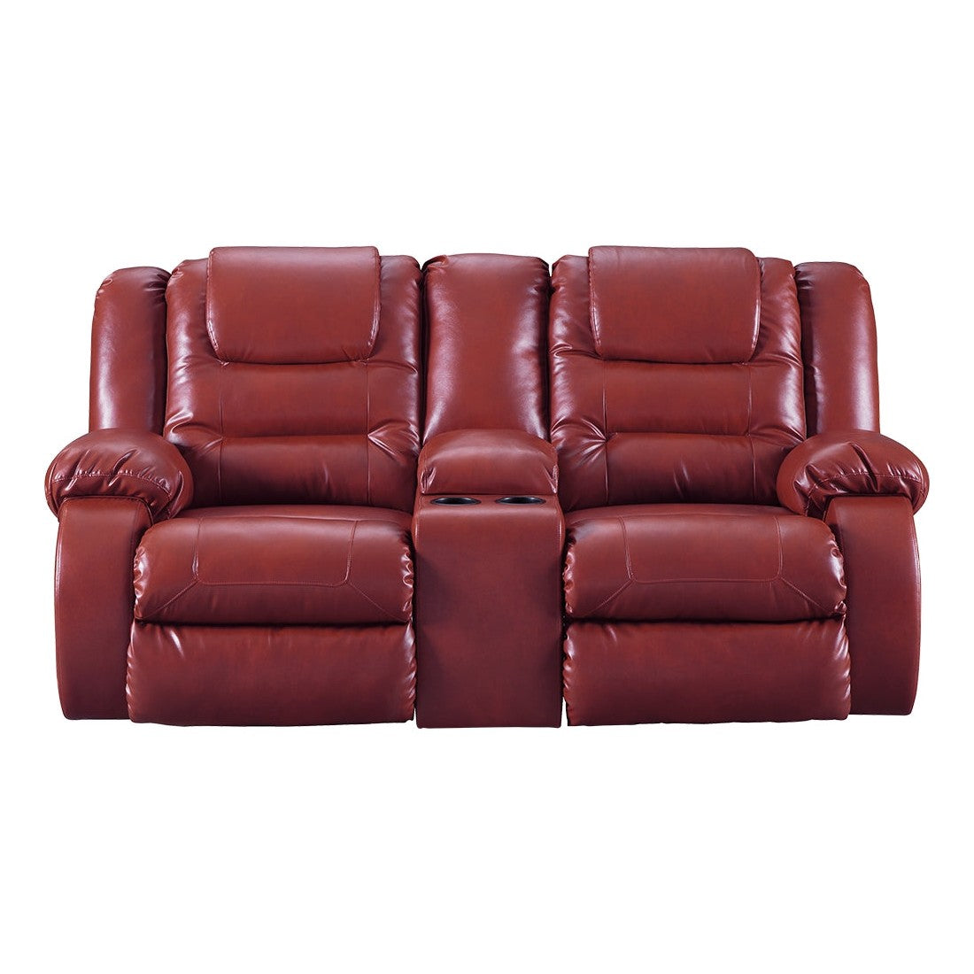 Vacherie Reclining Loveseat with Console Ash-7930694