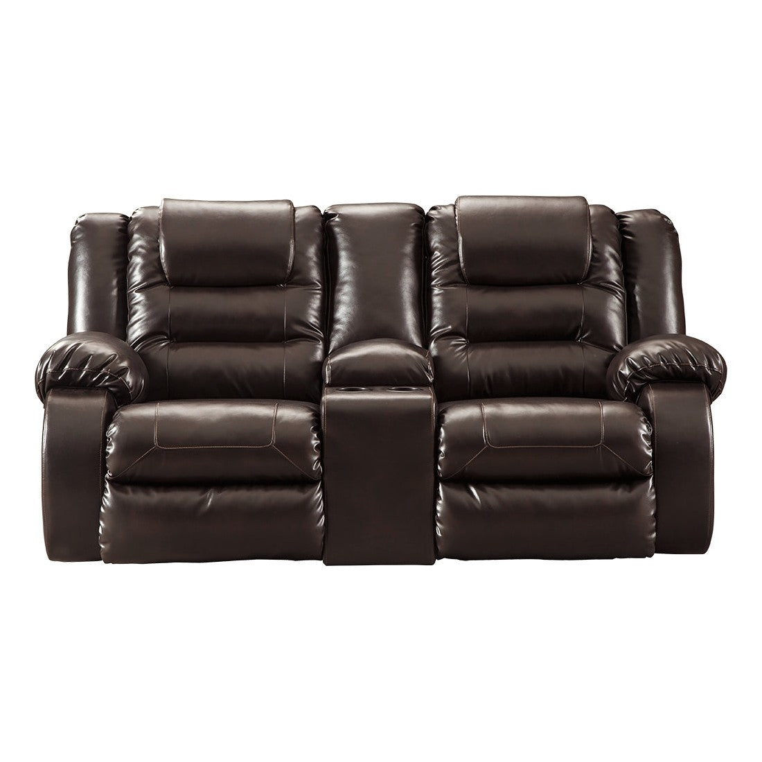 Vacherie Reclining Loveseat with Console Ash-7930794