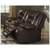 Vacherie Reclining Loveseat with Console
