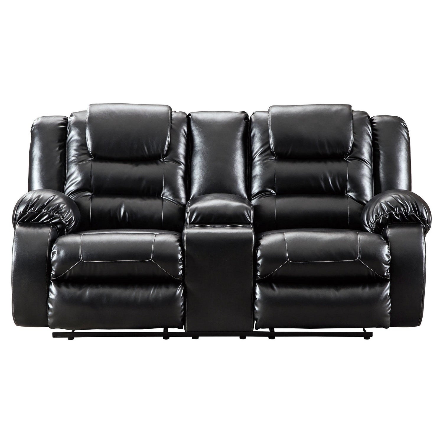 Vacherie Reclining Loveseat with Console Ash-7930894