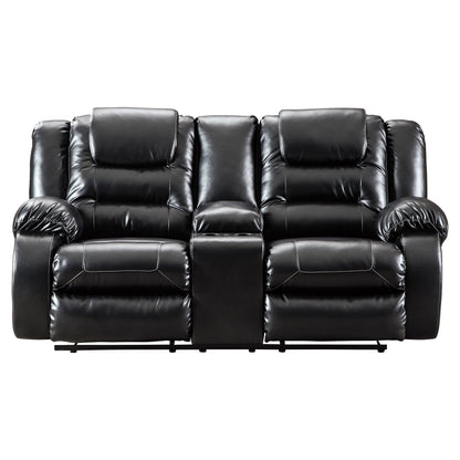 Vacherie Reclining Loveseat with Console Ash-7930894