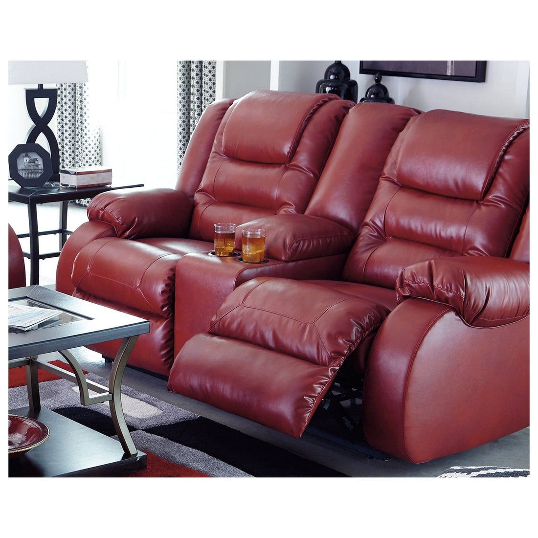 Vacherie Reclining Loveseat with Console