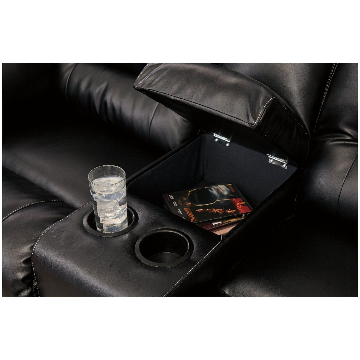 Vacherie Reclining Loveseat with Console
