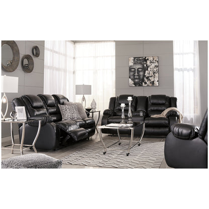 Vacherie Reclining Loveseat with Console