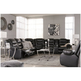 Vacherie Reclining Loveseat with Console