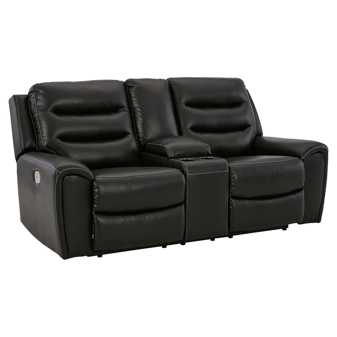 Warlin Power Reclining Loveseat with Console Ash-6110518